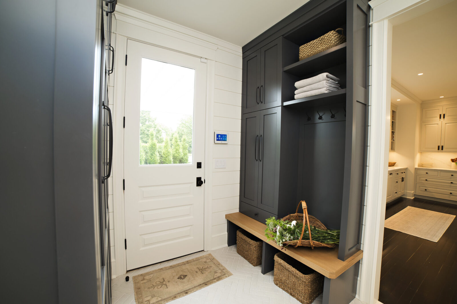 spring lake beach style mudroom