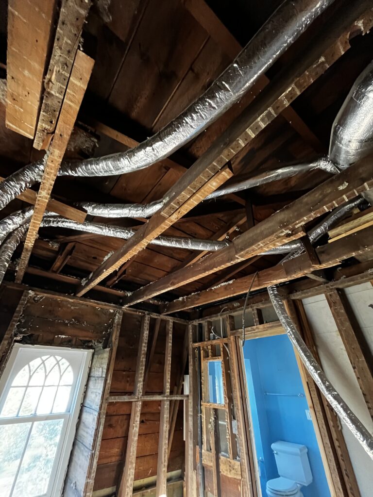 1879 renovation down to the studs