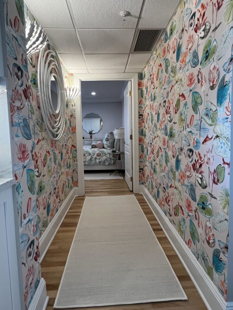 Condo hallway renovation